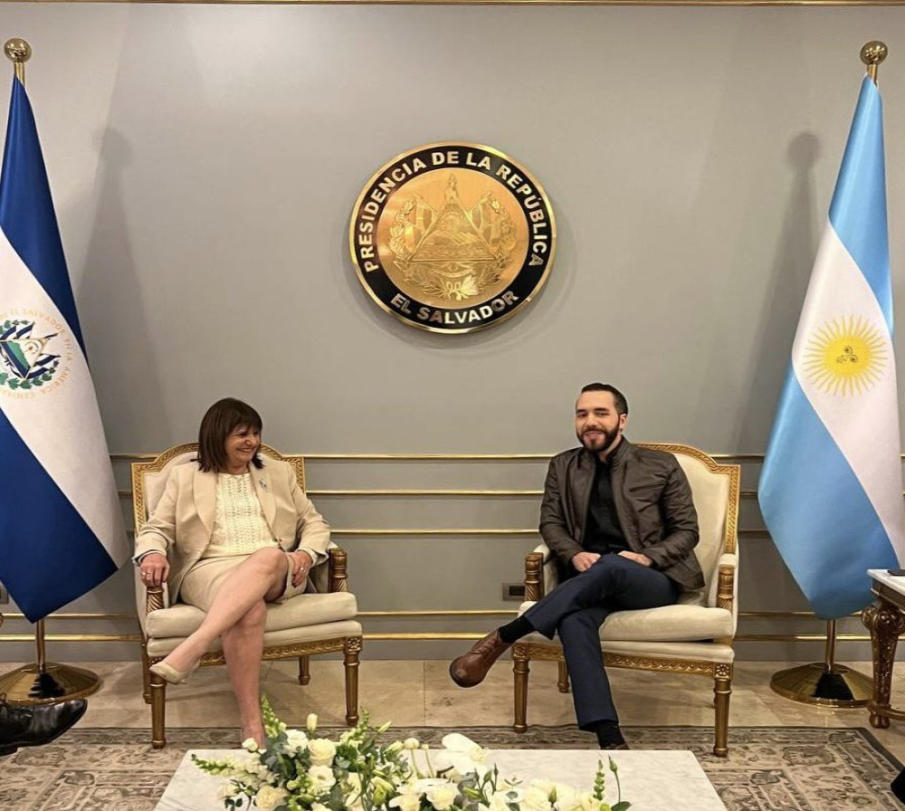 Argentine Security Minister Meets With Salvadoran Officials