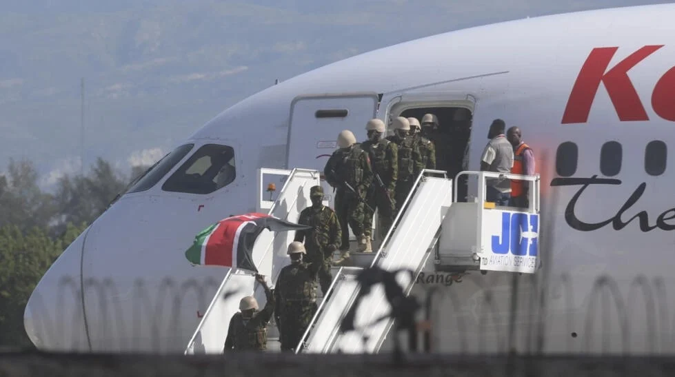 Kenyan Police Finally Arrive in Haiti