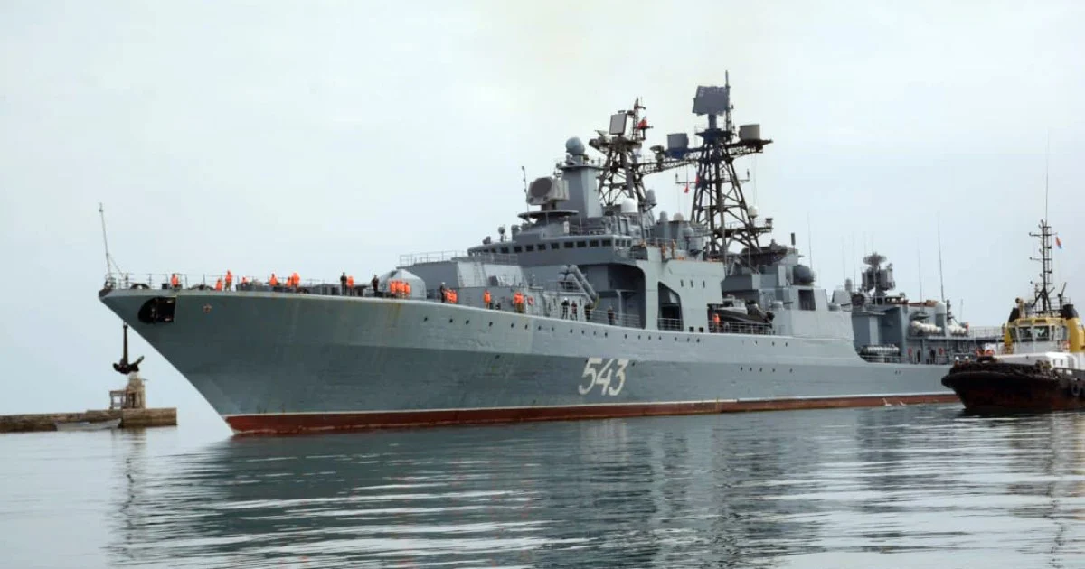 Russian Warships Dock at Libyan Port Tobruk