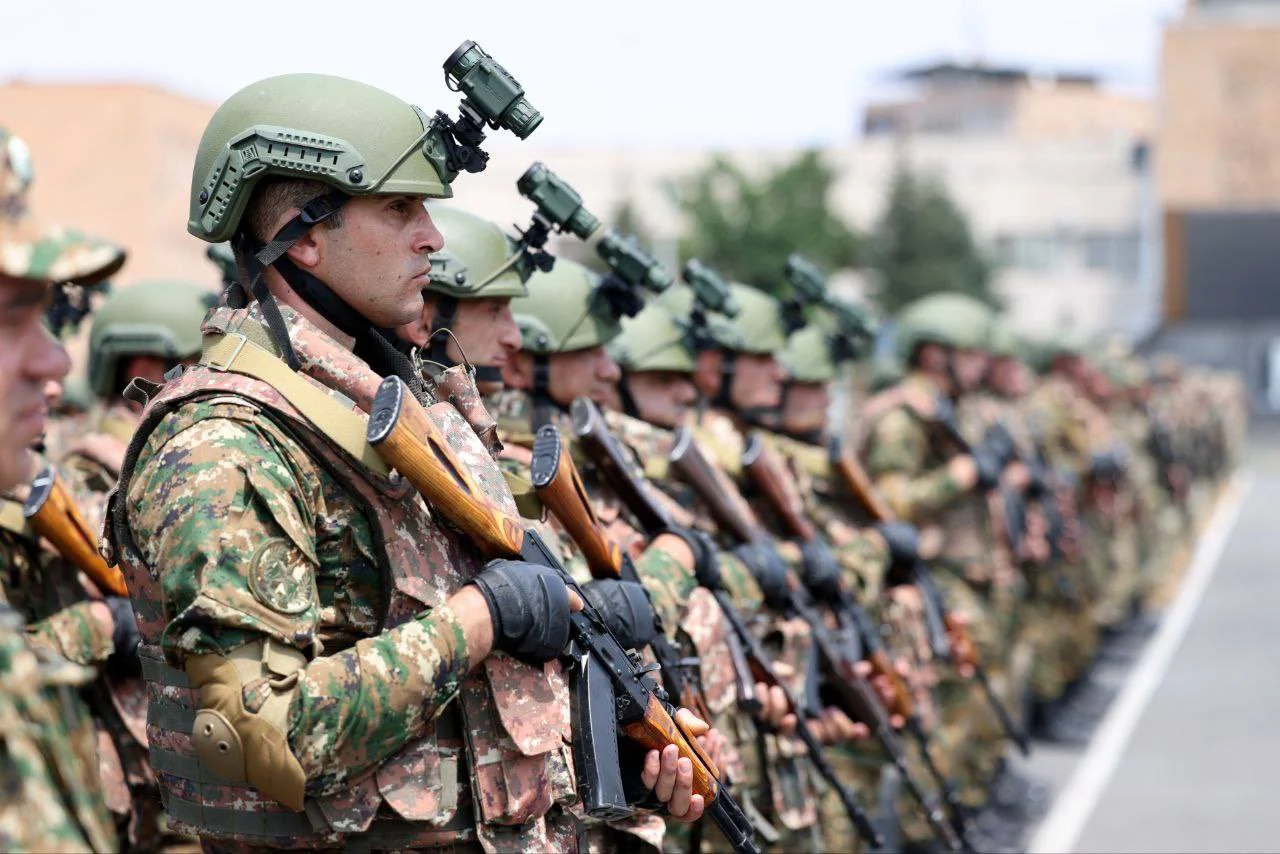 Armenian Soldiers Seen Wearing Indian Made Night Vision during Eagle Partner 2024