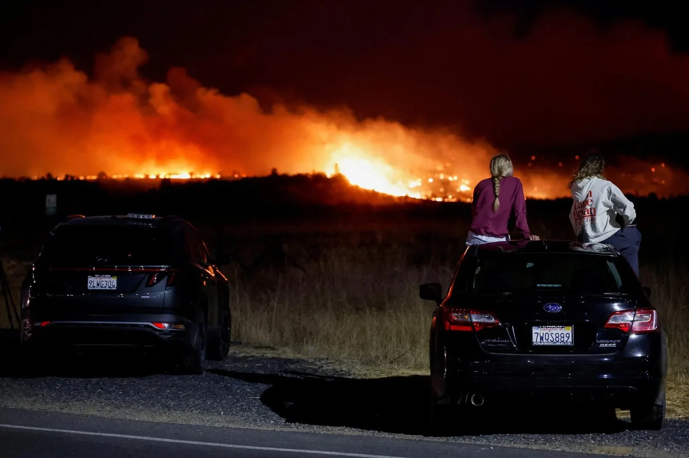 Forest Fires Rage in Western Canada, US