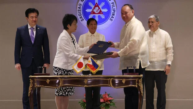 The Philippines and Japan Sign A Comprehensive Access Agreement To Allow For Joint Military Training