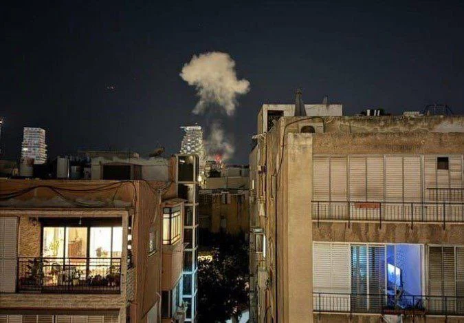 Geolocated: Drone Strike Reported in Tel Aviv