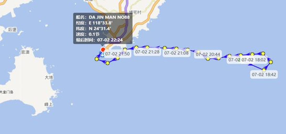 China Coast Guard Board and Escort Taiwanese Fishing Vessel to Weitou Military Port