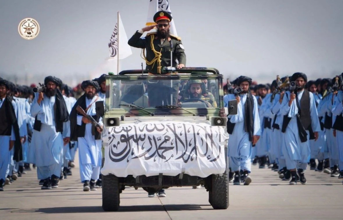 Taliban Showcases American Equipment During Bagram Military Parade