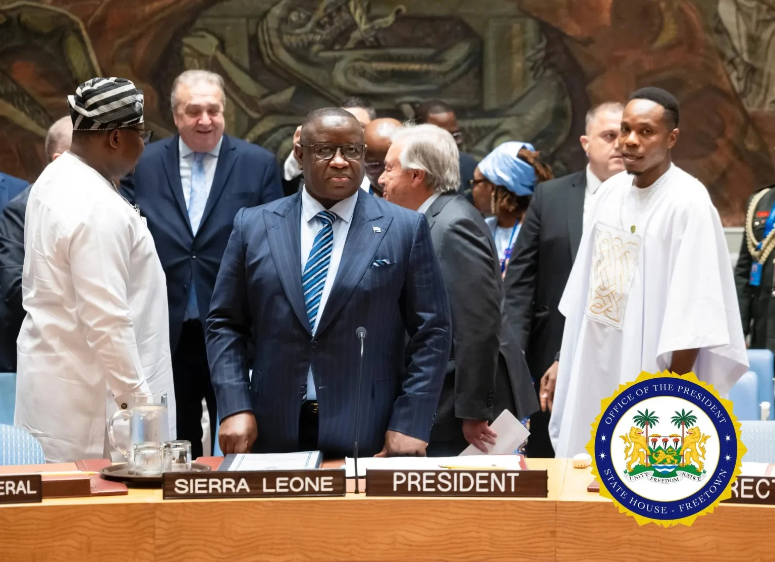 Sierra Leone’s President Wants Permanent UNSC Seats for Africa