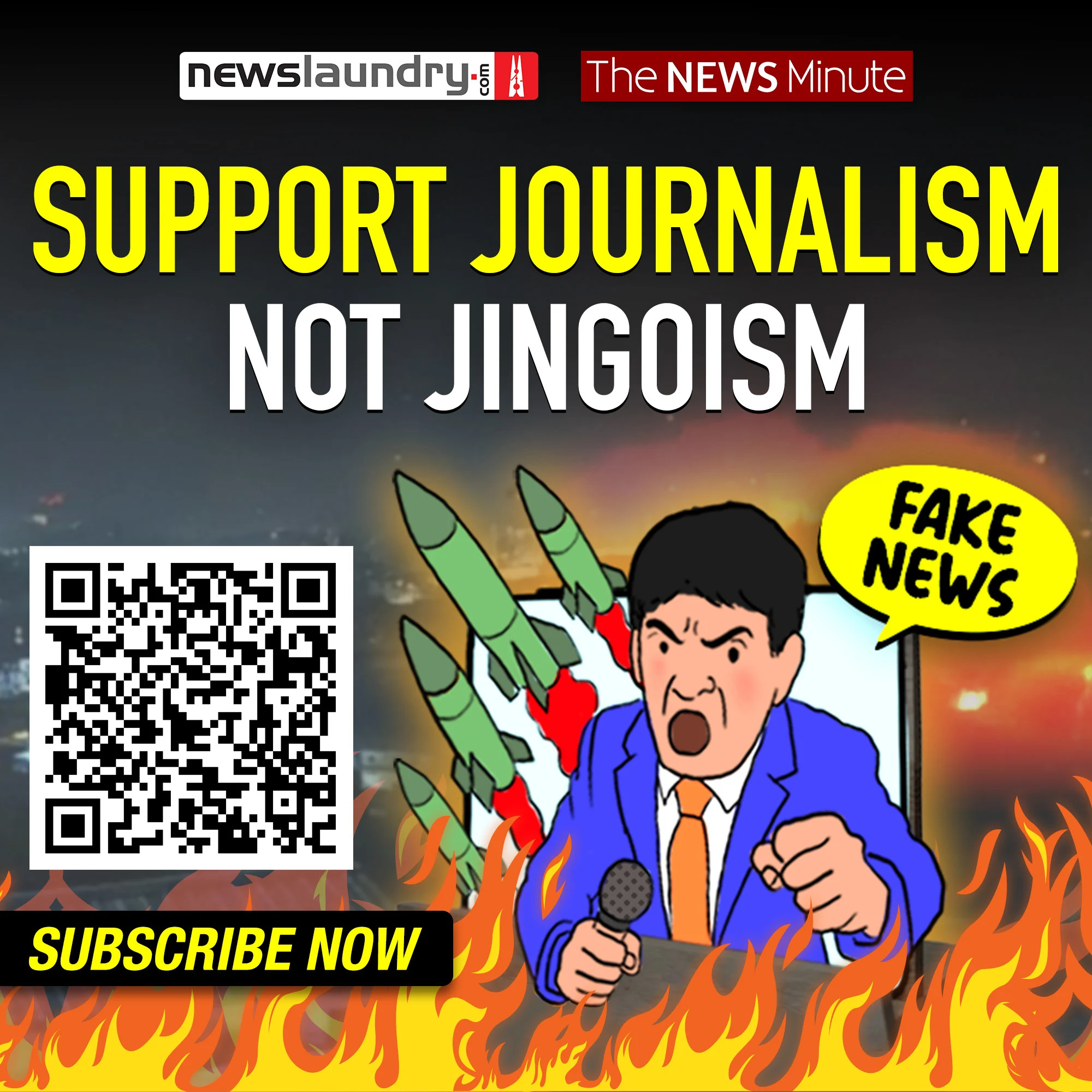 Support Journalism Not Jingoism