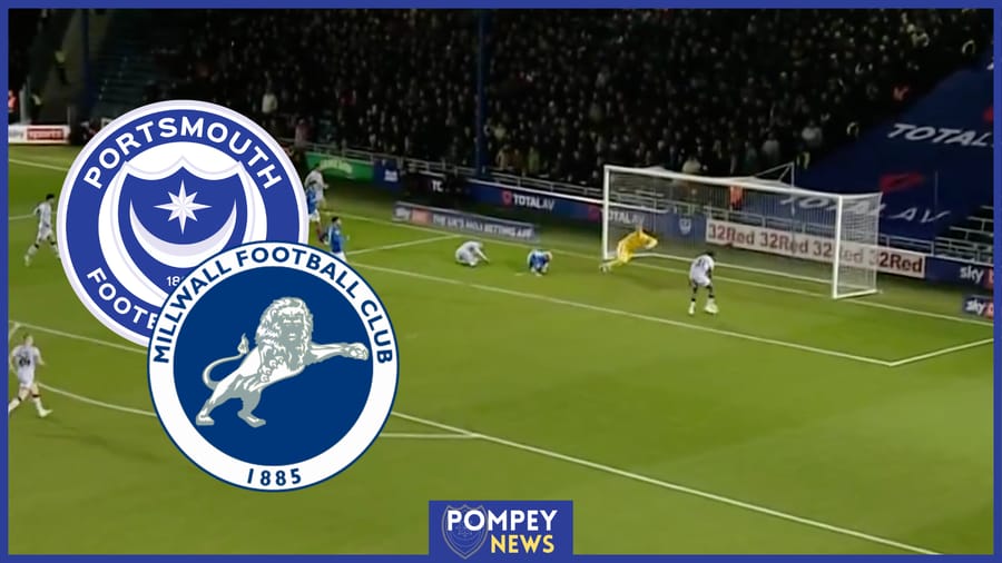 Portsmouth v Millwall: Gareth Evans 'can't believe' what he saw at Fratton Park