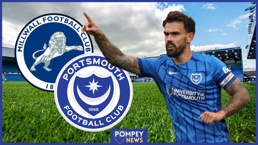 Marlon Pack perfecting new Portsmouth role despite loss v Millwall