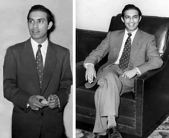 Talat Mahmood in his youth (Photo Courtesy: <a href="http://www.talatmahmood.net/">www.talatmahmood.net</a>) 