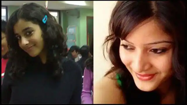 Aarushi Talwar (left) and Sheena Bora (right). (Photo: The Quint)