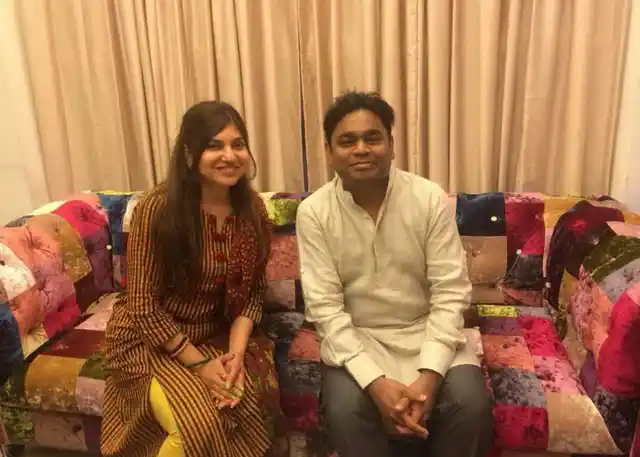 Alka Yagnik and AR Rahman (Photo: Twitter/@rahman360)