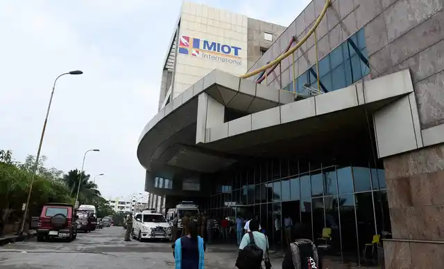 Several patients admitted to MIOT Hospital lost their lives due to heavy rainfall which has been occurring over the last few days across Chennai. ( Photo: PTI)