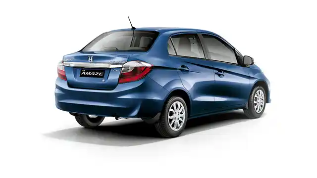Honda Amaze from the back. (Photo Courtesy: Honda)