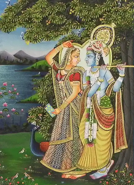 Dammit Radha, you had one job. (Photo Courtesy: Tumblr/<a href="http://selfiegods.tumblr.com/">Gods taking Selfie</a>)