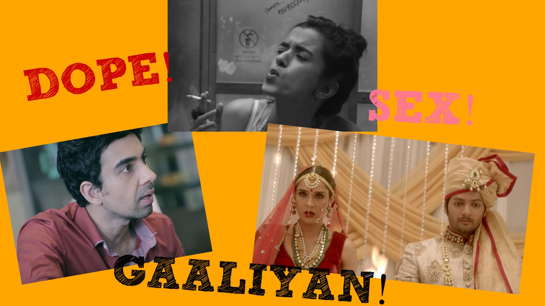 Gaali Sex Dope Cliches Every Desi Web Series Thrives On The Quint