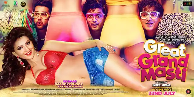 The poster of <i>Great Grand Masti</i>
