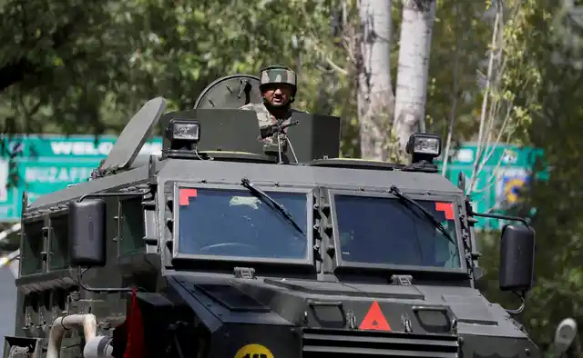 Increased security at the Uri camp after the terror attack that killed 18 Indian soldiers. (Photo: PTI)