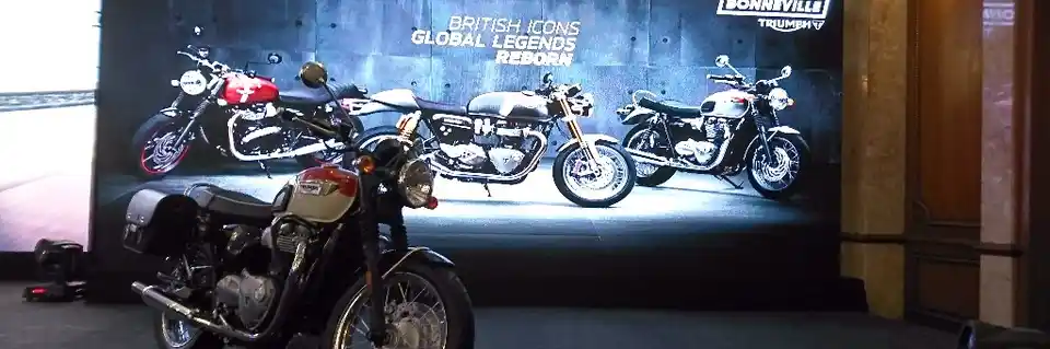 Triumph India Adds A Touch Of Classic With The Bonneville T100 The