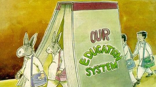 Image result for Illustration of a rigged private education system