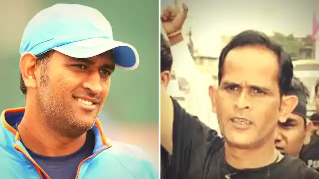 MS Dhoni and his elder brother NS Dhoni. (Photo Courtesy: Youtube screengrab)