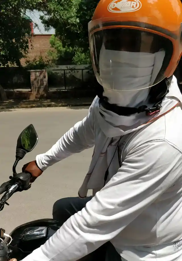 My UberMoto ride is here. 
