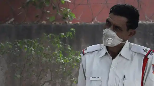 On-duty cop Narendra Singh. 
