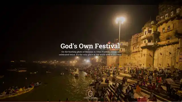 Here’s an immersive experience of India’s second Diwali.
