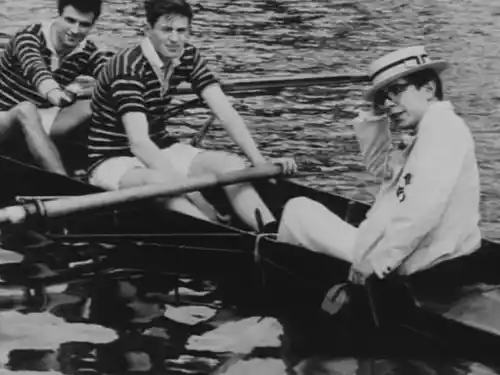 Hawking was part of the Oxford rowing team. 