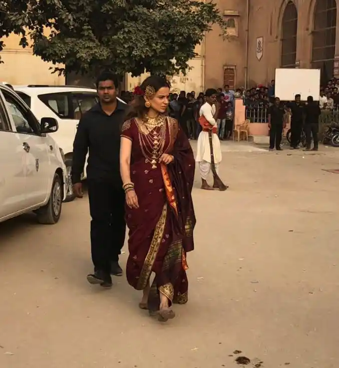 Kangana in her regal avatar. 