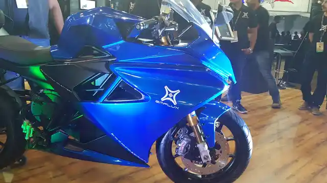 Full-fairing design of the Emflux One. 