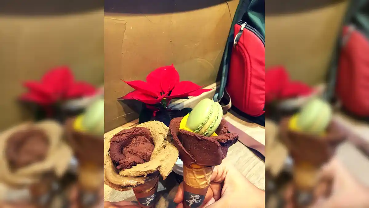 We finished the day with scoops of creamy pistachio gelato from Amerinos, a gelato shop seen across the city.