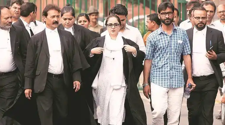 Kathua rape victim’s lawyer, Deepika Singh Rajawat.