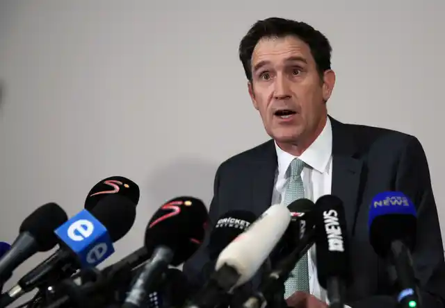 File photo of Cricket Australia chief executive James Sutherland.