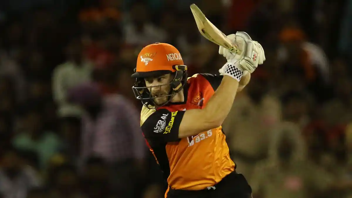 Kane Williamson in action.