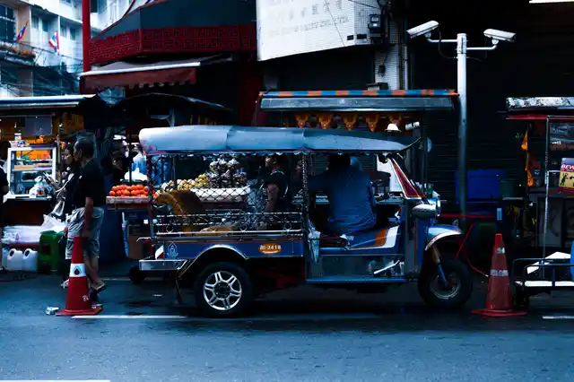Tuk tuks are very efficient when it comes to carrying bulky goods and are often used by locals for that purpose. 