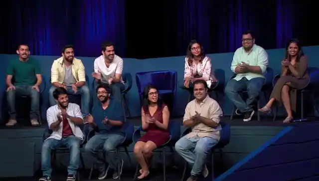 The 10 contestants of <i>Comicstaan.</i>