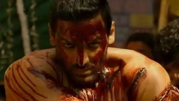 John Abraham in a still from <i>Satyameva Jayate</i>.