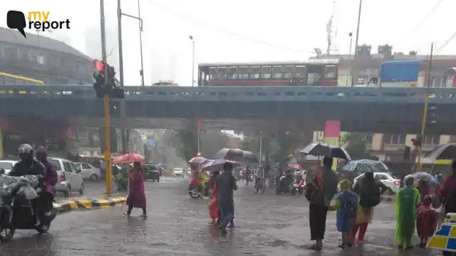 No relief from the rains from Dadar Hindmata residents. 