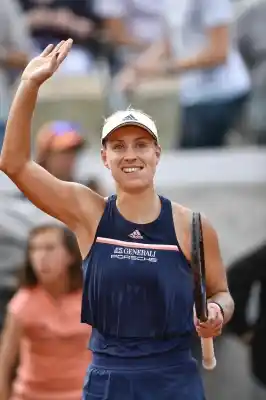 Angelique Kerber. (Xinhua/Chen Yichen/IANS)