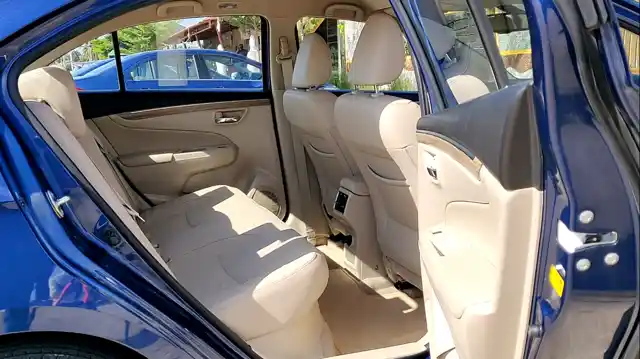 The Ciaz offers a very roomy rear section.
