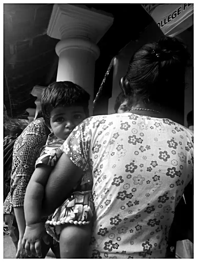 Suvi Along With Her One Year Old Daughter Suvi Along With Her One Year Old Daughter
