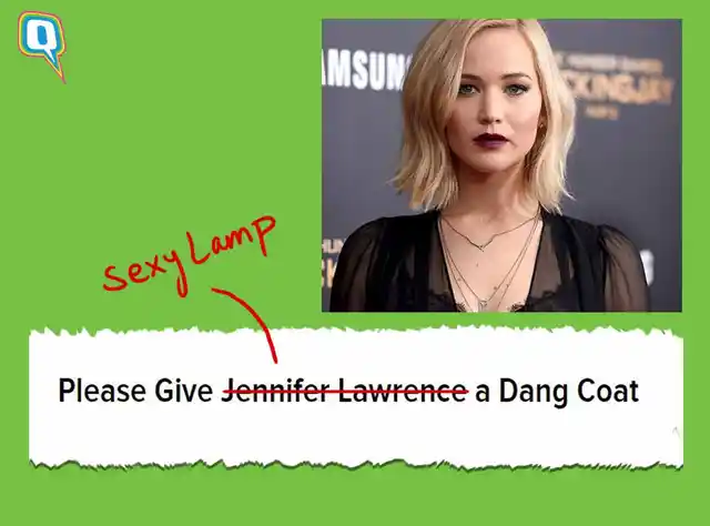 Jennifer Lawrence.