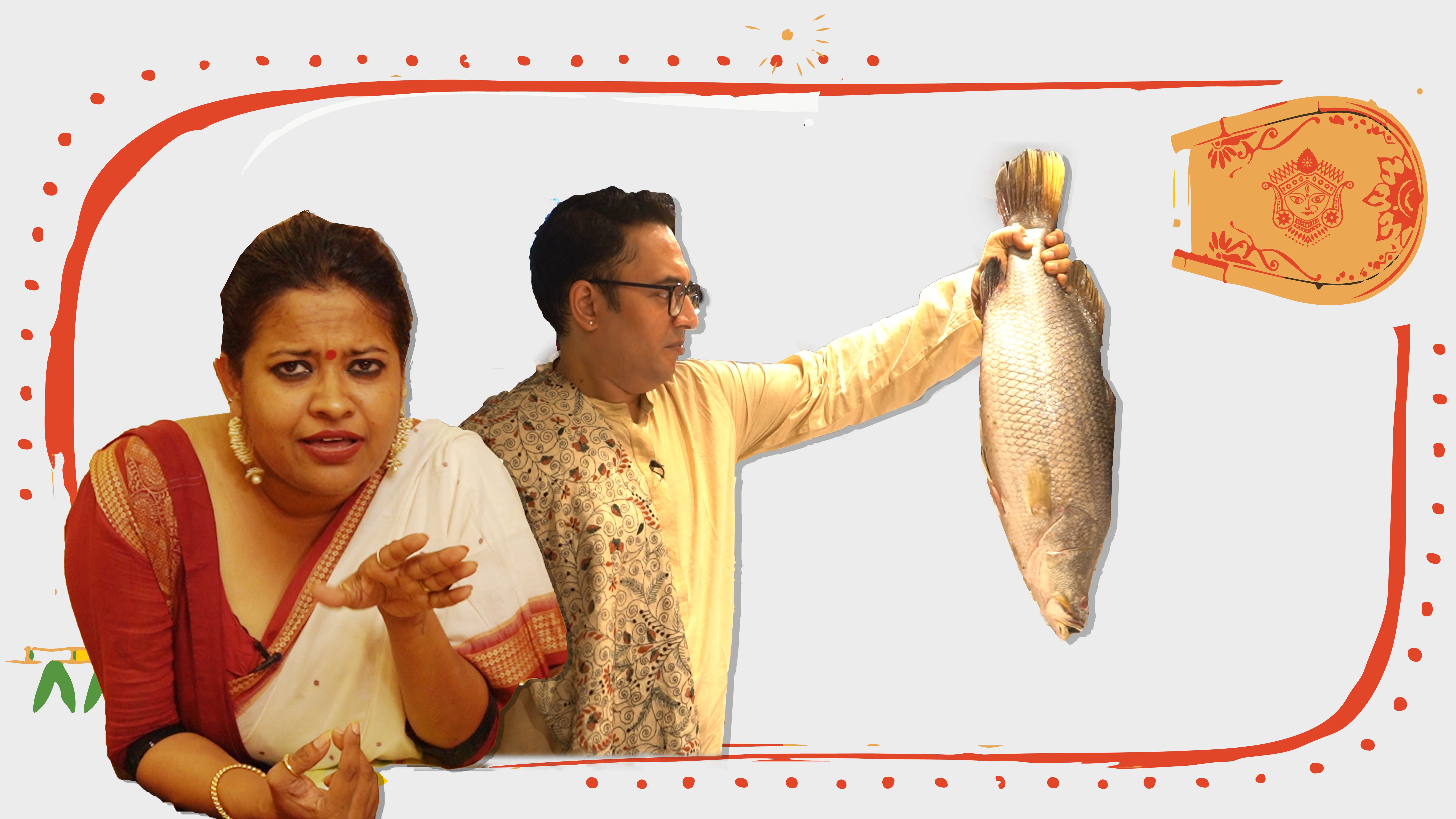 The Durga Puja Feast with Addy and Andy      