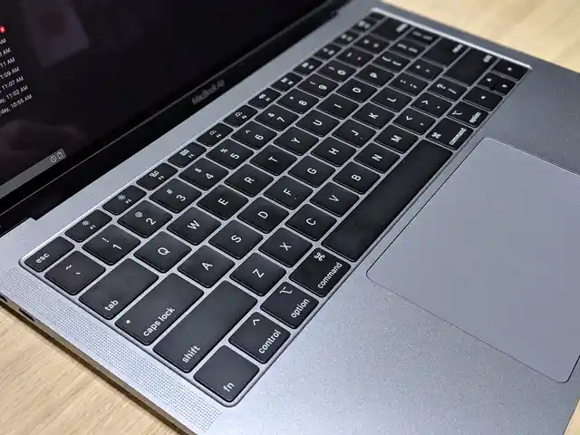 The third-generation keyboard on the MacBook Air. 