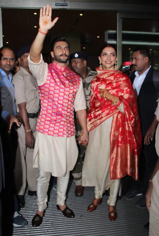 ranveer singh wedding dress