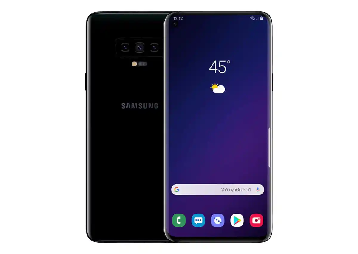 Three rear cameras 