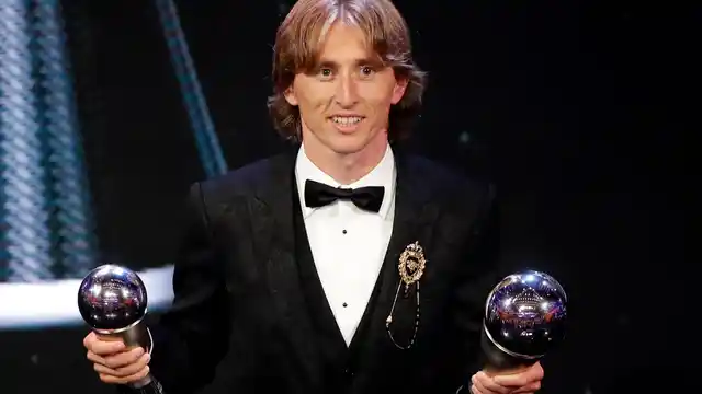 Luka Modric was named the 2018 FIFA Male Player of the Year.