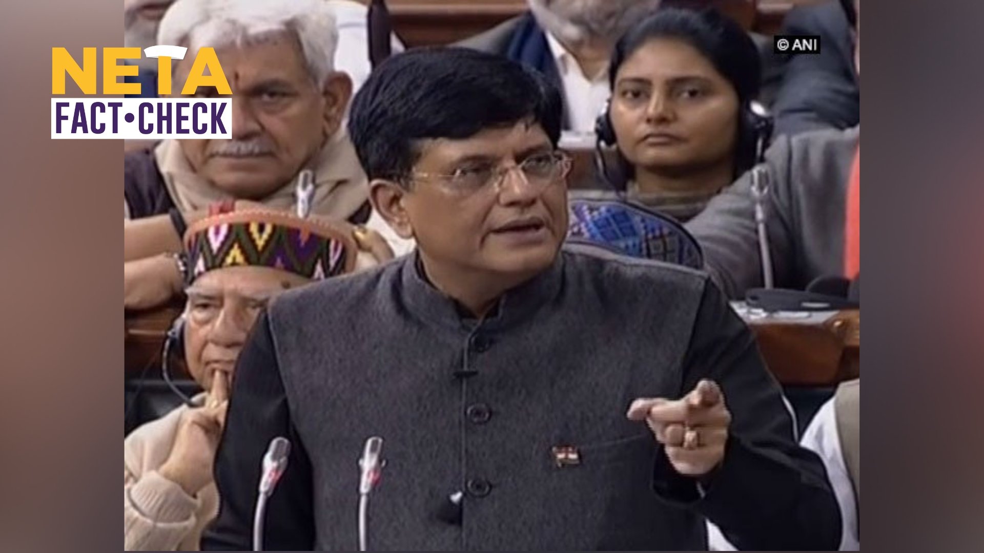 True or Not? Fact Checking Piyush Goyal’s Budget 2019 Speech
