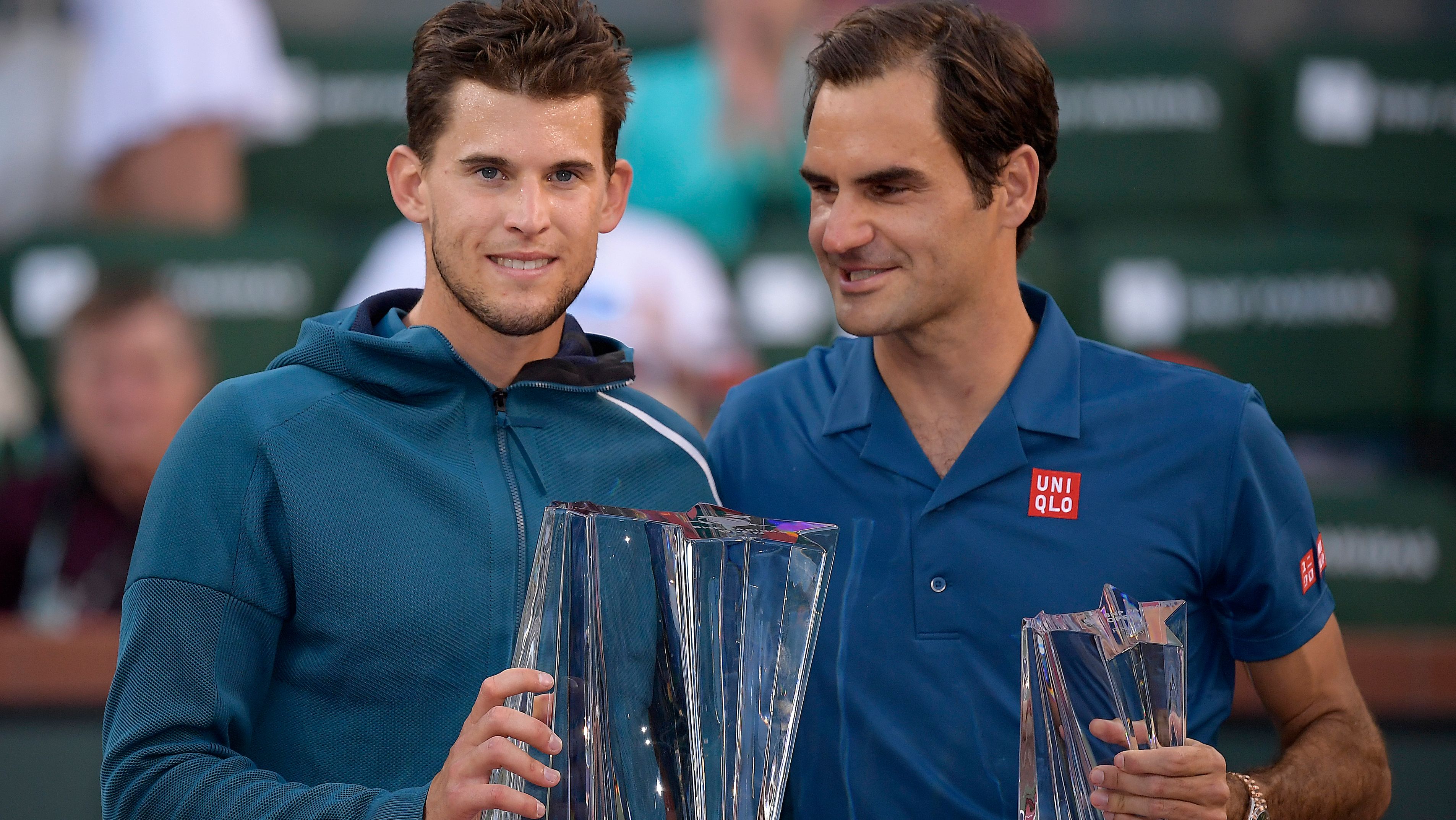 Thiem Edges Federer in Tense Final to Win Indian Wells Title